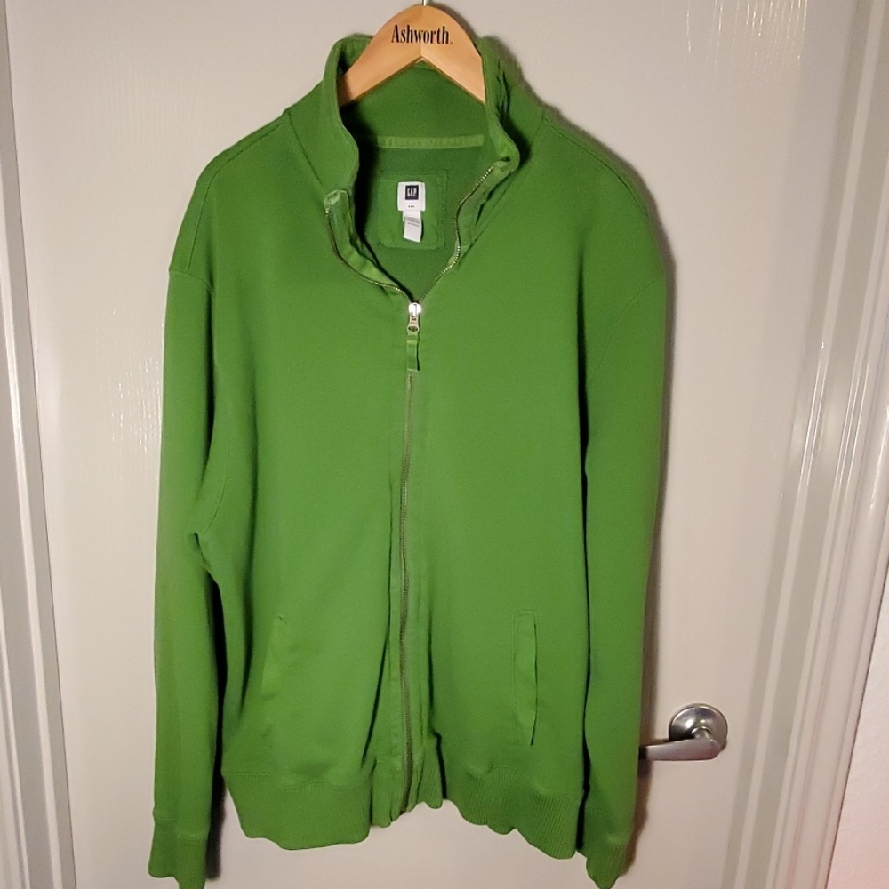 VINTAGE Heavy mens Gap brand zipup sweatshirt